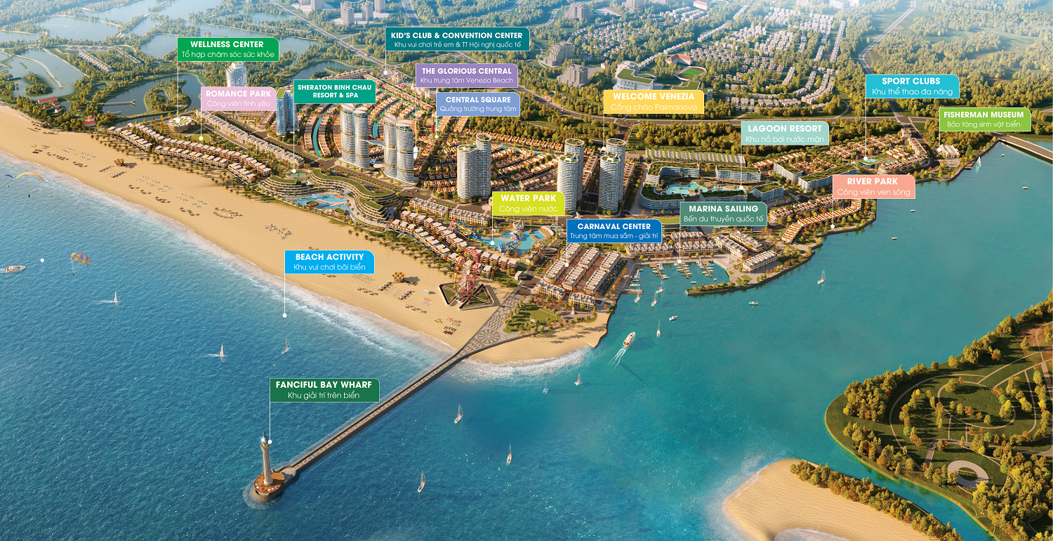 Venezia Beach do Danh Việt làm chủ đầu tư và Hưng Vượng Developer là nhà phát triển dự án